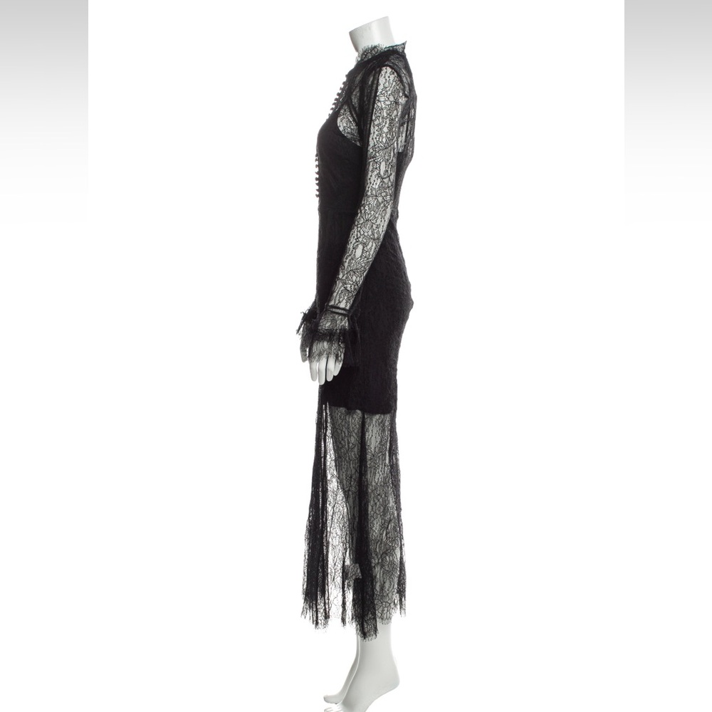 Nicholas Black Lace Evening Dress - Picture 3 of 5
